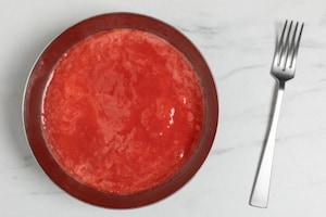 Preparazione Granita di fragole - Fase 3