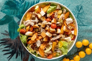 Preparazione Insalata di pollo light - Fase 3