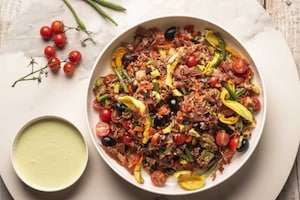 Preparazione Insalata di riso light  - Fase 5