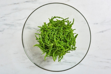 Preparazione Insalata di salicornia - Fase 1 Preparazione Insalata di salicornia - Fase 1
