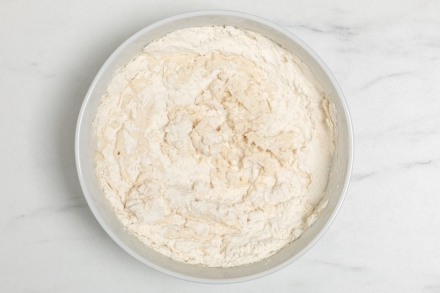 Preparazione Pane arabo - Fase 1 Preparazione Pane arabo - Fase 1