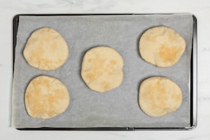 Preparazione Pane arabo - Fase 4