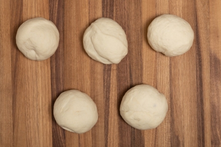 Preparazione Pane arabo - Fase 3 Preparazione Pane arabo - Fase 3
