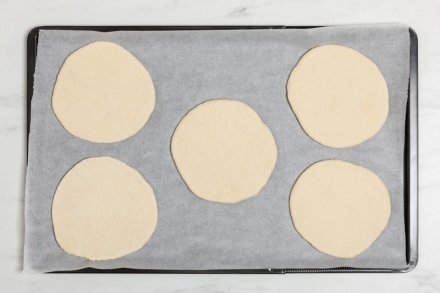Preparazione Pane arabo - Fase 3 Preparazione Pane arabo - Fase 3