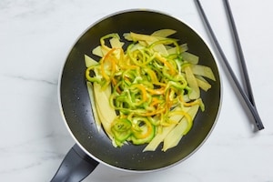 Preparazione Pappardelle con verdure - Fase 1
