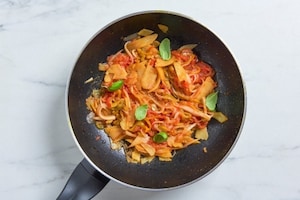 Preparazione Pappardelle con verdure - Fase 3