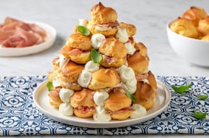 Preparazione Profiteroles salati - Fase 3
