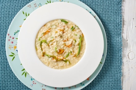 Risotto ai fiori di zucca