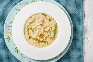 Preparazione Risotto ai fiori di zucca - Fase 3