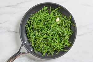 Preparazione Salicornia in padella - Fase 2
