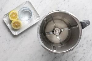 Preparazione Sorbetto al limone con il Bimby - Fase 1