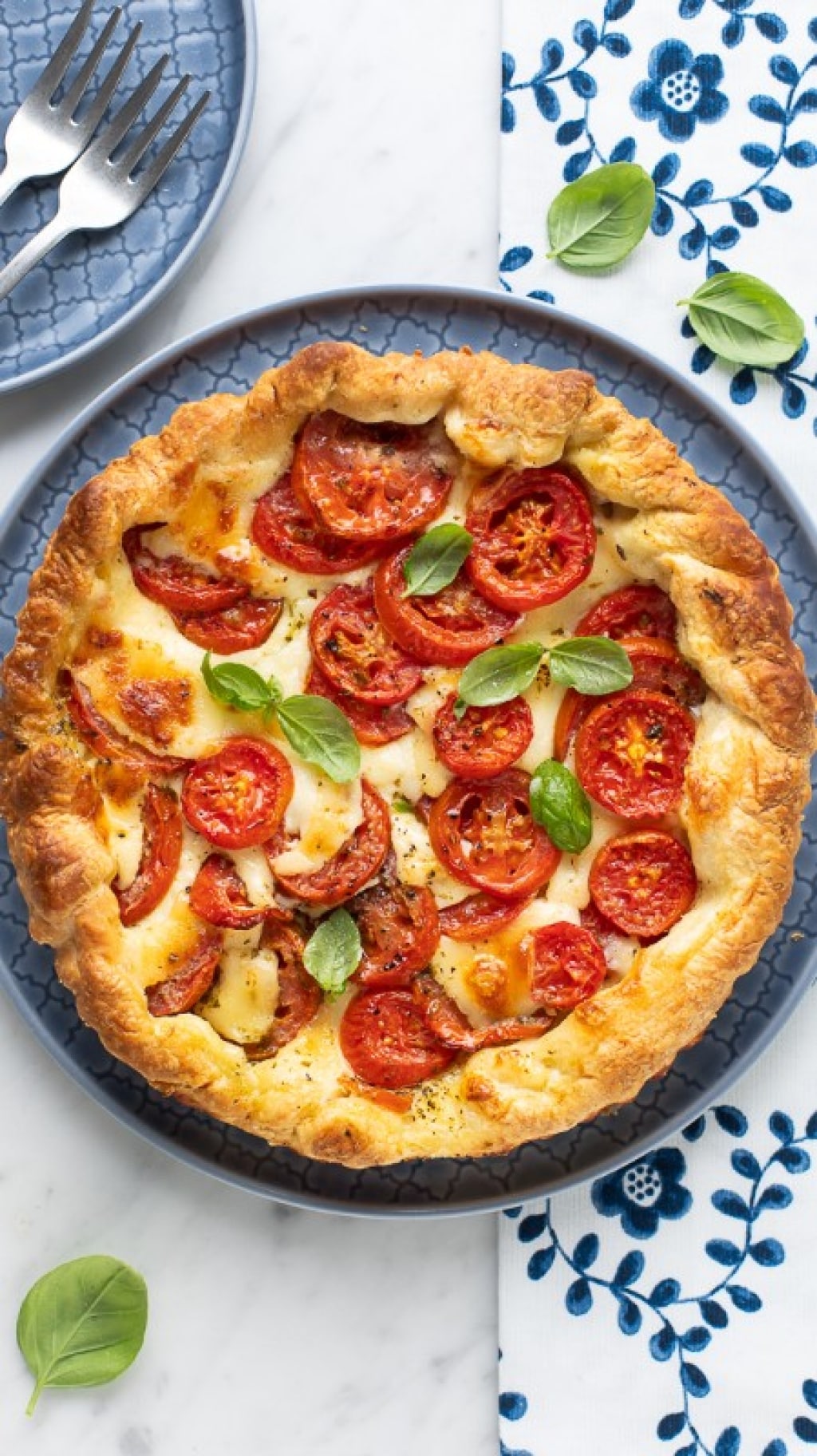 Torta caprese salata