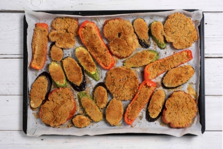 Preparazione Verdure gratinate al forno - Fase 4 Preparazione Verdure gratinate al forno - Fase 4