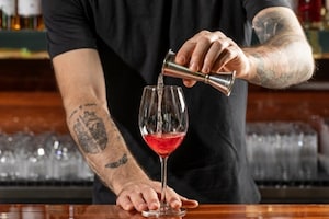 Preparazione Campari Spritz  - Fase 1