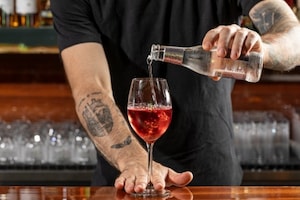 Preparazione Campari Spritz  - Fase 2