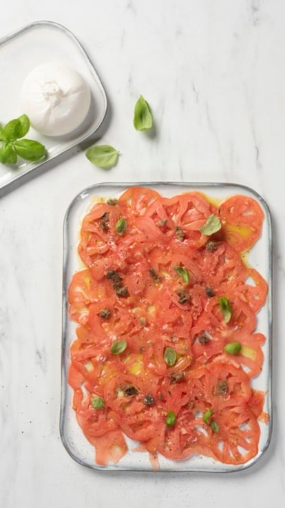 Carpaccio di pomodori