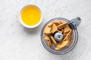 Preparazione Cheesecake al melone  - Fase 1