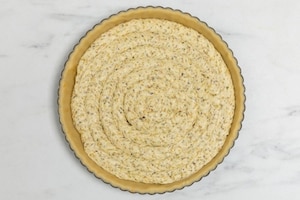 Preparazione Crostata frangipane al pistacchio e lamponi - Fase 5