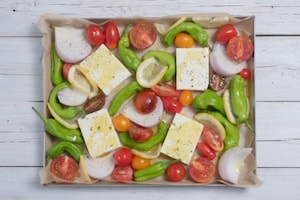 Preparazione Feta al forno con verdure - Fase 2