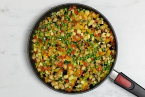 Preparazione Insalata di riso vegetariana - Fase 2