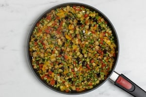 Preparazione Insalata di riso vegetariana - Fase 3