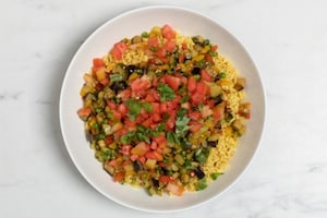 Preparazione Insalata di riso vegetariana - Fase 4