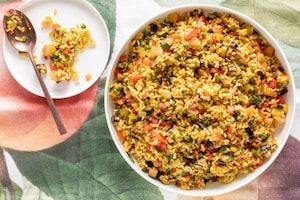 Preparazione Insalata di riso vegetariana - Fase 4