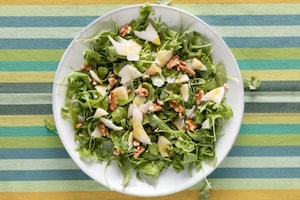 Preparazione Insalata di rucola, grana, noci e culatello - Fase 2