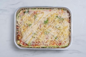 Preparazione Lasagne di zucchine senza pasta - Fase 2