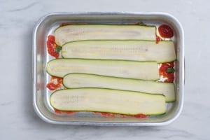 Preparazione Lasagne di zucchine senza pasta - Fase 2