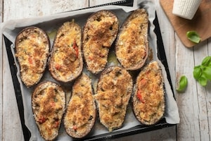 Preparazione Melanzane ripiene senza carne - Fase 6