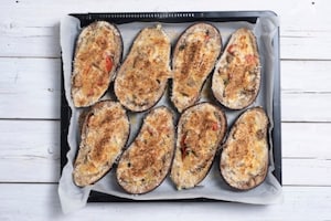 Preparazione Melanzane ripiene senza carne - Fase 5