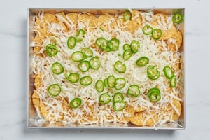 Preparazione Nachos al formaggio  - Fase 2