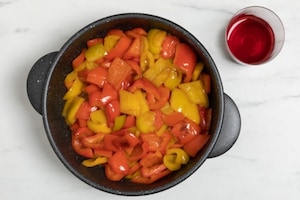 Preparazione Peperoni in agrodolce - Fase 3