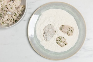 Preparazione Pollo fritto - Fase 4