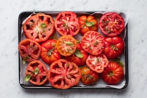 Preparazione Pomodori al forno  - Fase 1