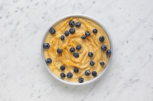 Preparazione Torta greca al limone e mirtilli - Fase 4