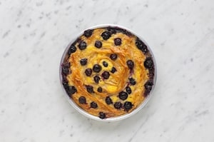 Preparazione Torta greca al limone e mirtilli - Fase 4