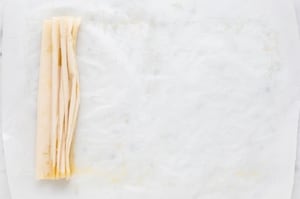 Preparazione Torta greca al limone e mirtilli - Fase 2