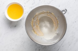 Preparazione Torta magica al caffè - Fase 1