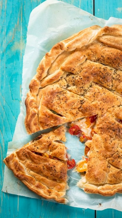 Torta salata estiva