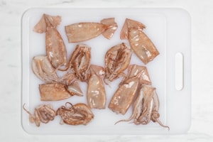 Preparazione Totani in umido - Fase 1