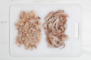 Preparazione Totani in umido - Fase 1