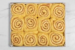 Preparazione Cinnamon rolls - Fase 4