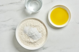 Preparazione Focaccia in padella con le zucchine - Fase 2