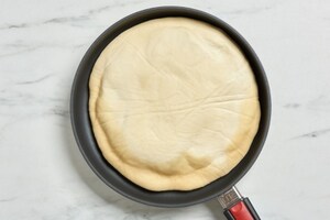 Preparazione Focaccia in padella con le zucchine - Fase 5