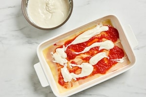 Preparazione Lasagne al pomodoro - Fase 3