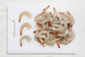 Preparazione Mazzancolle alla vodka - Fase 1