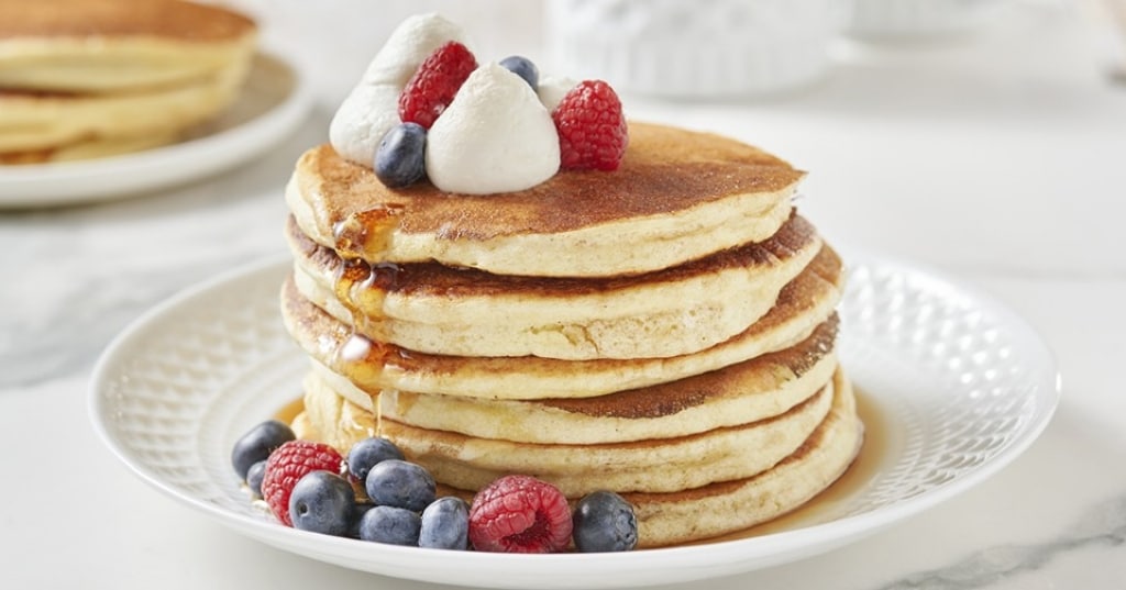 Ricetta Pancake veloci e leggeri Cucchiaio d'Argento