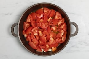 Preparazione Pasta fredda alla Norma - Fase 1